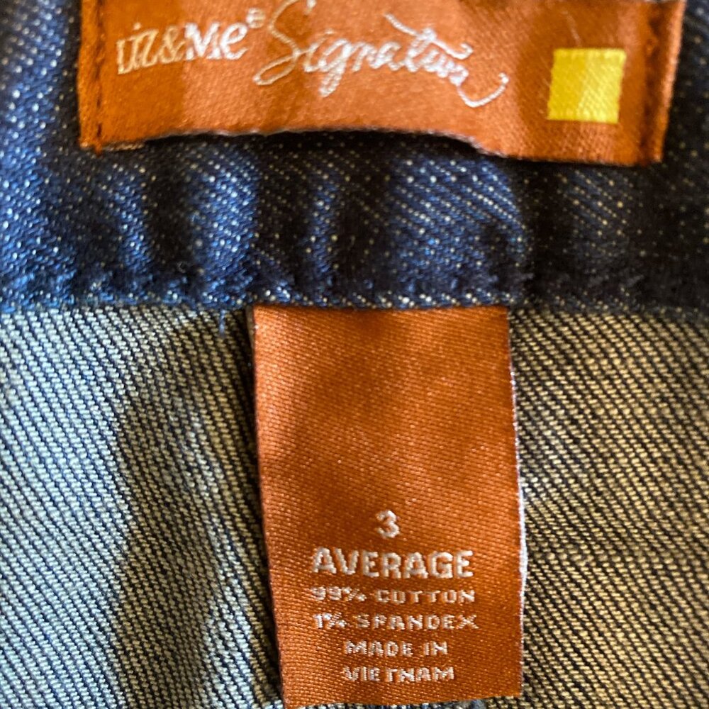 **NWT** Liz & Me Blue Jeans by Catherines Women's Size 3 (16W) - Picture 8 of 10